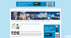 Desktop Screenshot of howmoneyindonesia.com